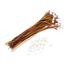50 pièces 3 broches ZH-1.5 laiton 15 cm 28 AWG connecteur de fils
