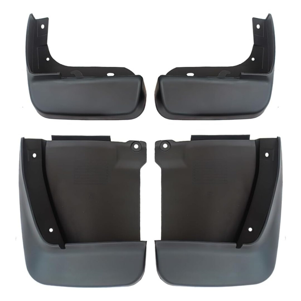 Car Mud Flaps Splash Guards For Honda Accord 20032007 2.4 Allweather Quick Nodrill Install 9347817834376