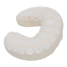 Cuscino per il collo a forma di U - Memory foam con agopressione, supporto cervicale per alleviare il dolore