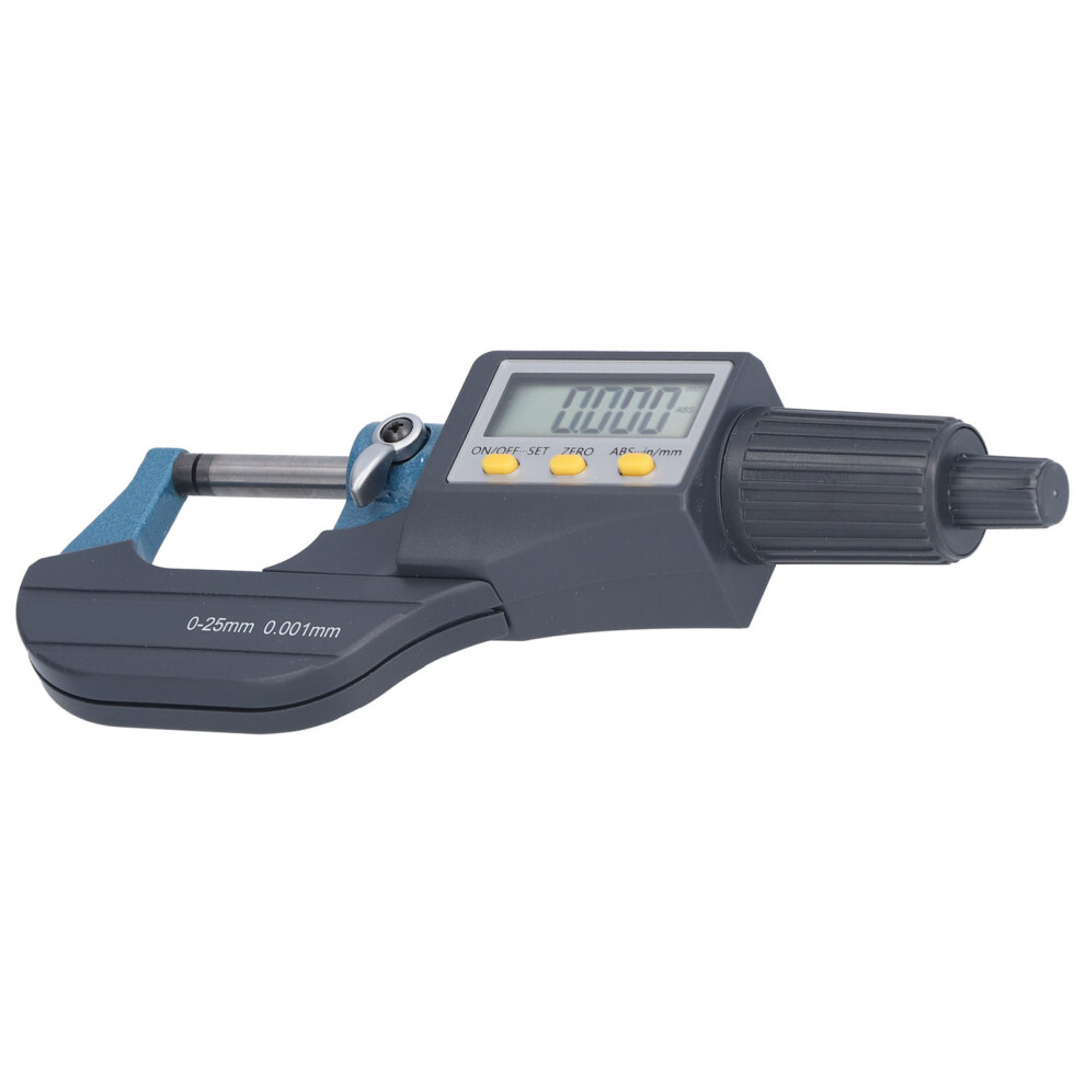 Digital Micrometer 0.00005In/0.001Mm, 0Â25Mm Thickness Gauge 8141377528109