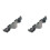 2X Car Front Left Bumper Retainer Support Bracket for  CX-7 CX7 2009 2010 2011 2012 1
