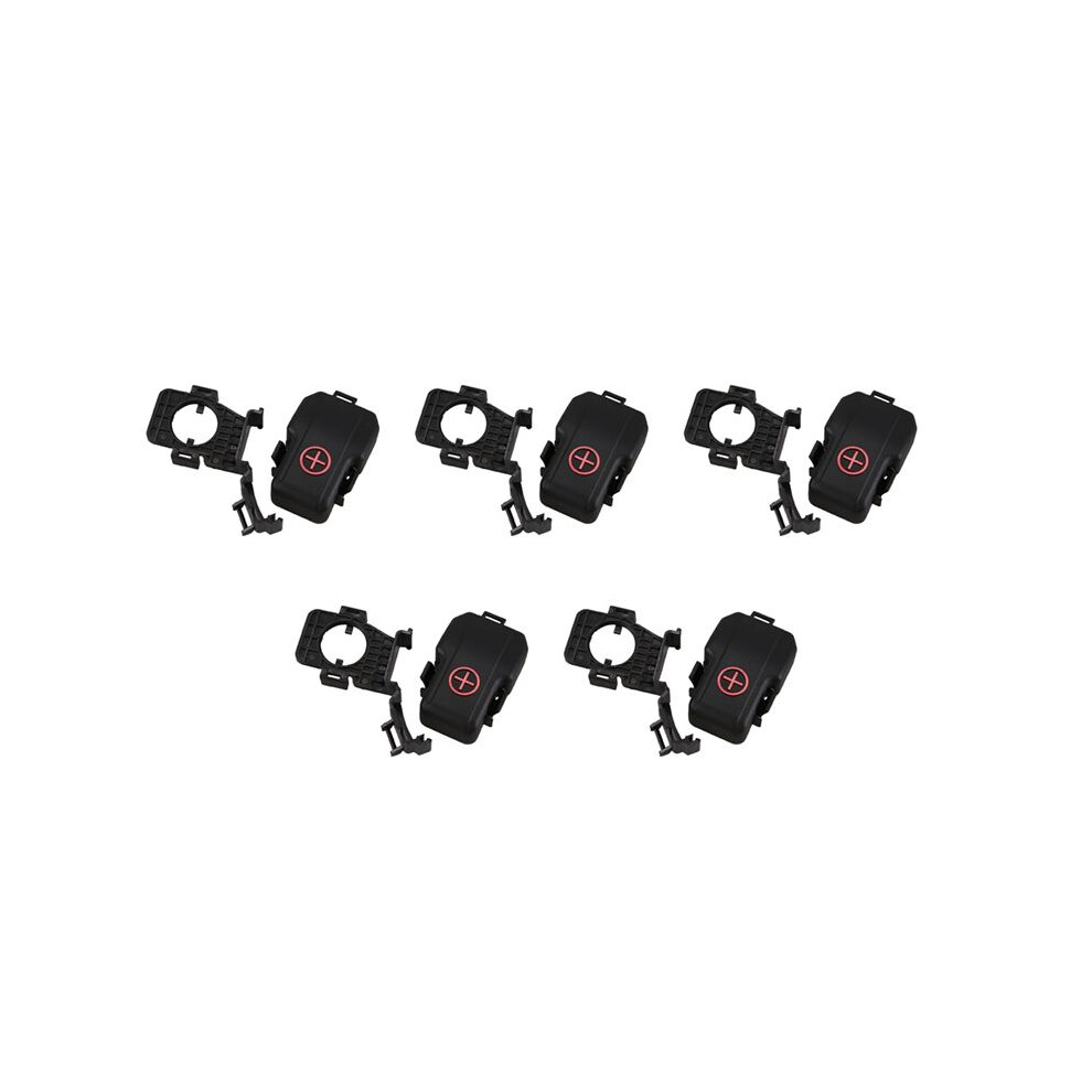 5X Battery Positive Insurance Cover Battery Terminal Cap Cover For Santa Fe 07-09 Hd 91971-2B370 Black 6032147791491