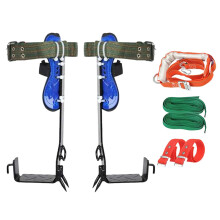 Tree Climbing Spikes Adjustable Pole Climbing Equipment Set With NonSlip Pedals For Tree Working Tools