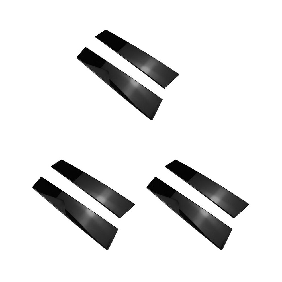 6Pcs B Pillar Trim Door Molding Side Front Windshield Outer Door Molding For Explorer 2011-2016 926-449 926-448 6033217058124
