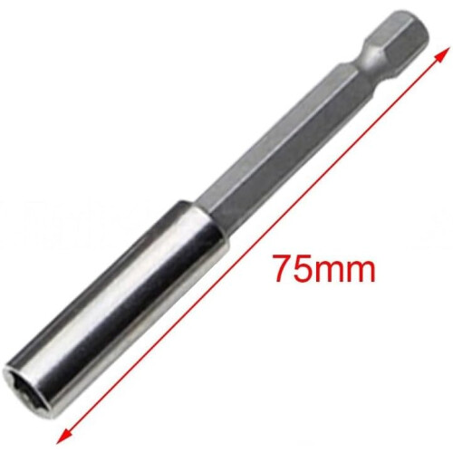 Quick Change 3PC Extension Rod Set 1/4Inch Hex Shank for Screwdriver Bits Compatible with Various Drills 2