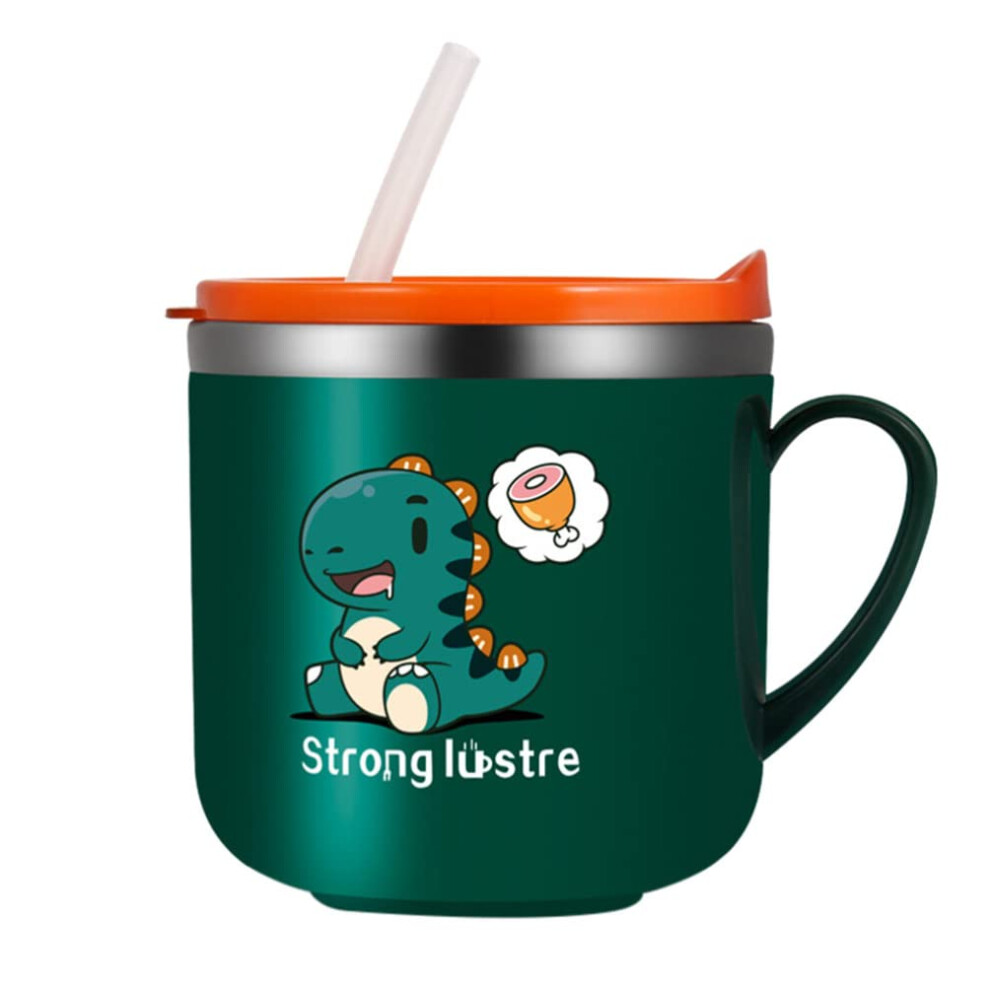 Water Bottles for Kids 250ml Insulated Spill Proof Sippy Cups with Lid and Straw for Boys and Girls