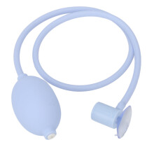 Tubo di lavaggio con ventosa per semicupi, lenisce fastidi e dolori, massaggio ad acqua, facile da installare e utilizzare, in morbido silicone di