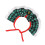 Collier coloré pour animaux de-grille rouge et verte M 4