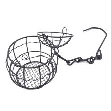 Outdoor Hangable Bird Feeders SquirrelProof Garden Bird-Black