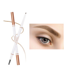 Brow Masterpiece, Long-Lasting Waterproof Eyebrow Pencil with Microblading Precision, Easy to Use Double-Ended Design for Perfect Brows (#01 Light