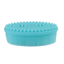 Escova de Banho Esfoliante de Silicone, Design Anti-Derrame: Rosa, Higiênica e Fácil de Limpar, Escova de Banho Esfoliante Suave para Homens e