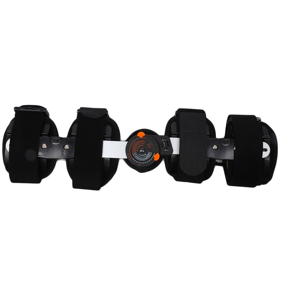 Range Of Motion Control Hinged Knee Brace Adjustable Post Op Knee Support Double Axle Hinge Suitable For Rehabilitation And Recovery After Surgery Wi