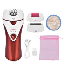 Lighted Anti-Slip Design Rechargeable Cordless Hair Removal System, Washable Easy To Clean Electric Depilator For Halloween Parties For Nightclubs