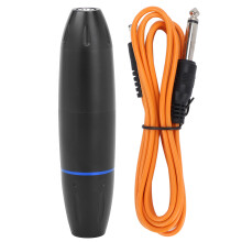 Máquina de tatuagem rotativa profissional, ergonomicamente projetada com motor sem núcleo para desempenho ideal, comprimento da agulha ajustável