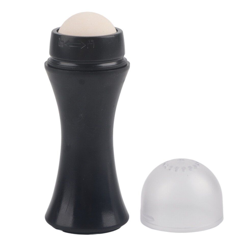 Oil-Absorbing Face Roller For Oily Skin Control, Volcanic Reusable Facial Tool Instantly Mattifies Skin, Portable Design Compact Travel Design For Ho