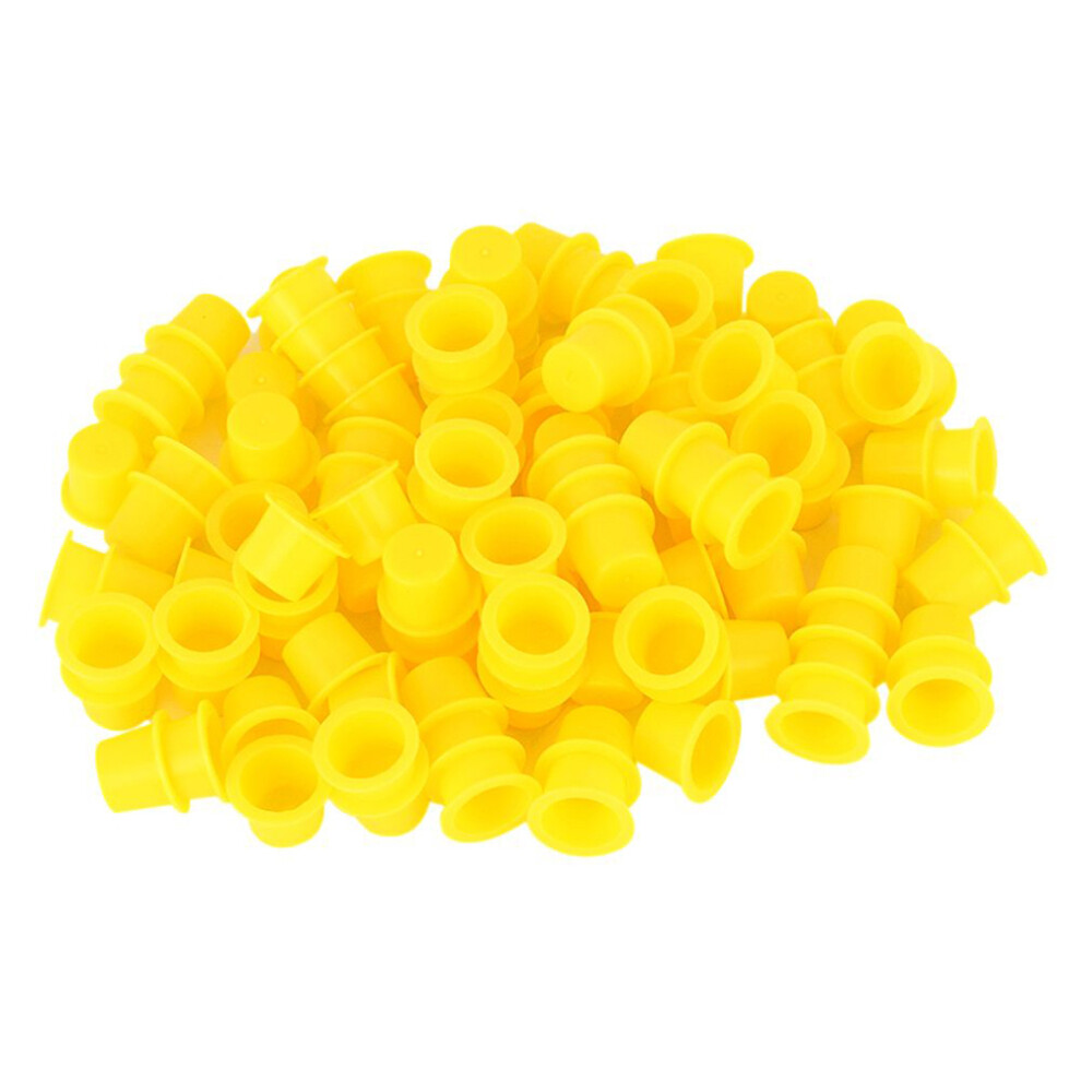 Ink Caps Holder for Waterproof Performance, Tattoo Ink Caps Compatible with Dedicated Tattoo Ink Rack, Ensures Stable Placement During Eyelash and Ey