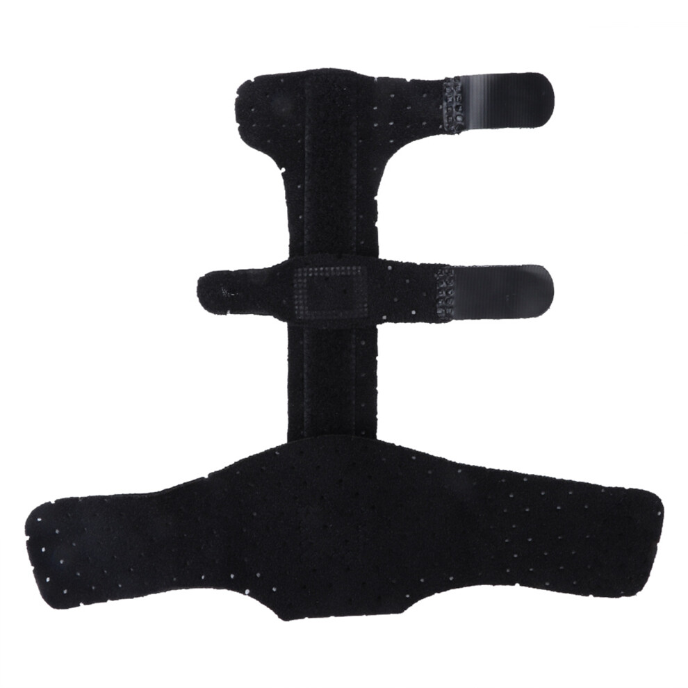 Universal Finger Straightener Finger Splint with Aluminum Splints for Trigger Finger Support and Knuckle Immobilization Adjustable Straps Breathable