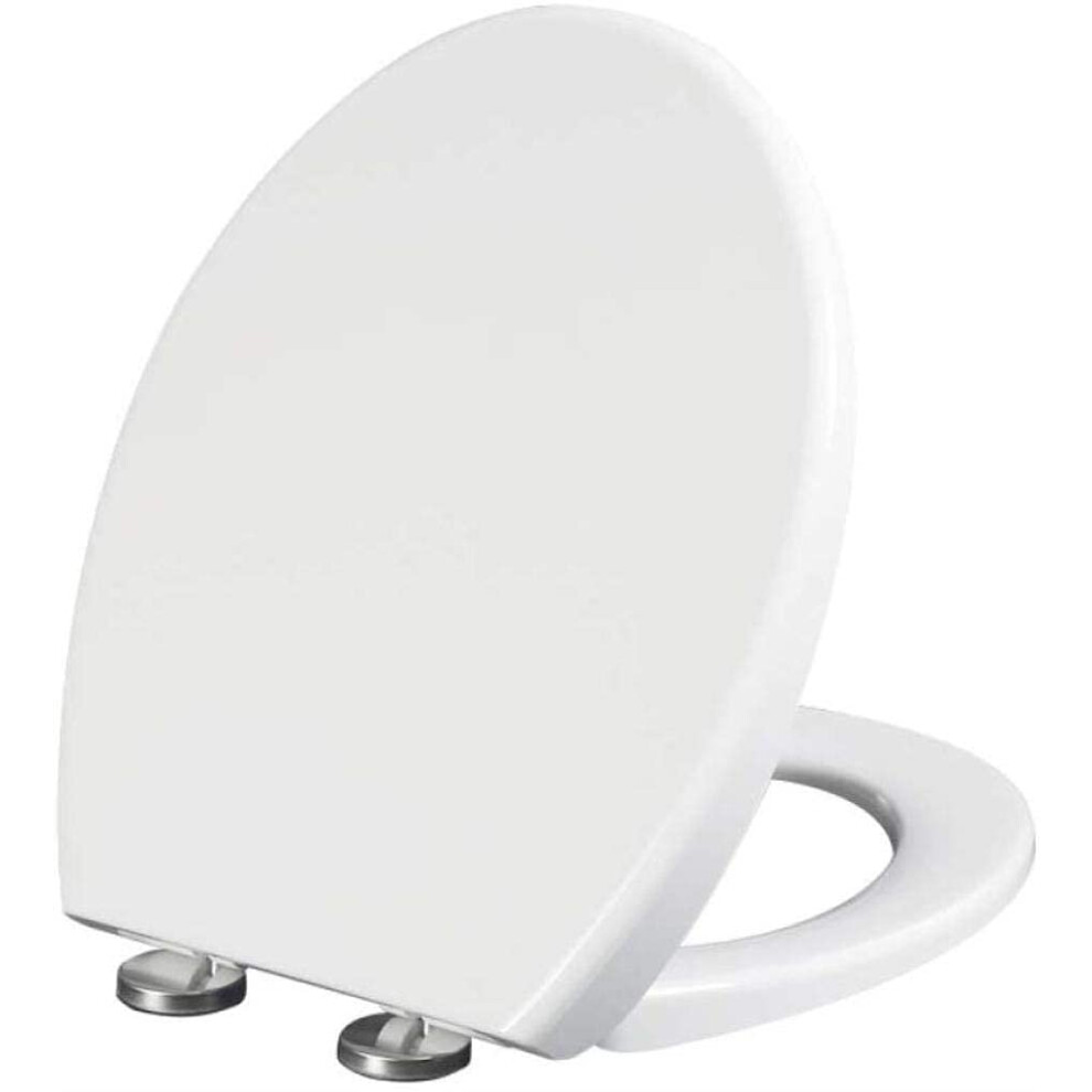 Toilet Seat V Type, Slow Close Mute Lid, Antibacterial Pp Board, For Bathroom And Washroom 9347817841244
