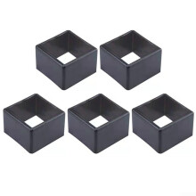 Square Tube Inserts Sleeve Converter 50x50mm45x45mm Plastic Adapter Reducer NoiseProof Inner Sleeve Compatible With Fitness Equipment