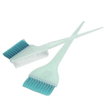 Pinceaux en nylon pour teinture capillaire, outils de coloration professionnels, manches ergonomiques et poils doux et duveteux, conception double