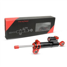Motorcycle Steering Damper for CBR125R 20042014, Aluminum Alloy Stabilizer for Enhanced Control