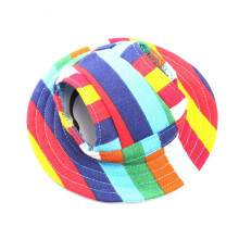 Dog Baseball Hat Costume Small Cats Head Cover Sports-Stripe L