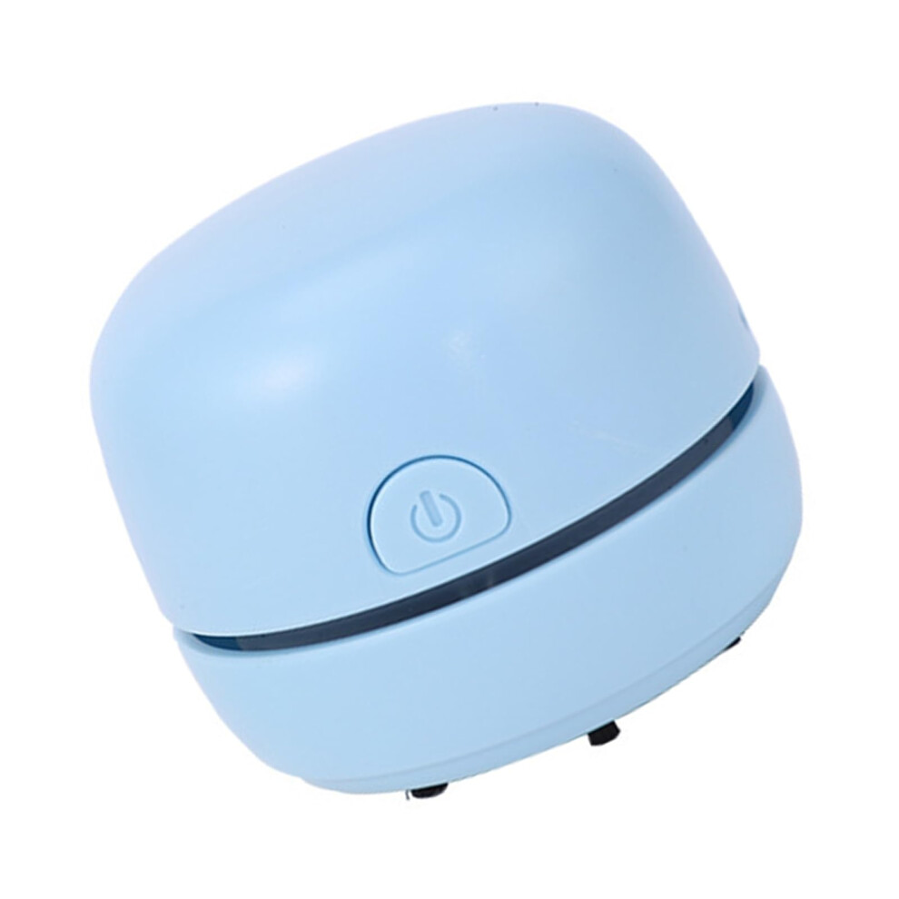 Desktop Vacuuming Cleaner Usb Rechargeable Portable Desk Vacuum Crumb Sweeper Keyboard Tabletop Lake Blue 9347817841800