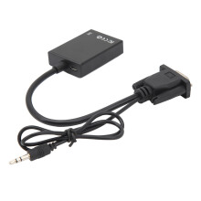 Adattatore da HD Media a VGA 1080P, convertitore per PC, Laptop, Monitor