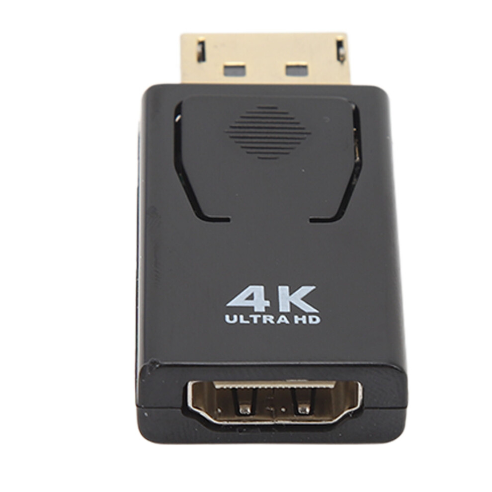 4K DisplayPort to HDMI Adapter for Laptop, Compact Unidirectional Converter