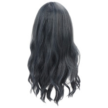 Perucă sintetică la modă pentru femei, peruci moi, respirabile, cu aspect de păr natural, capace reglabile din plasă, elegante, Cospla