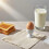 Egg Holders 4Piece Decorative Set Soft Boiled Egg Cups White Polystyrene Stable Base For Kitchen Gatherings Gifts 2