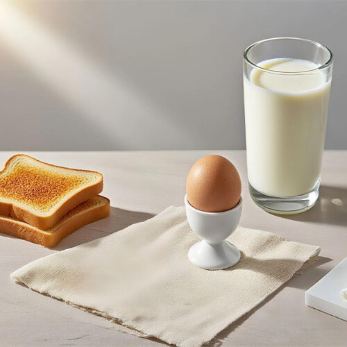 Egg Holders 4Piece Decorative Set Soft Boiled Egg Cups White Polystyrene Stable Base For Kitchen Gatherings Gifts 1