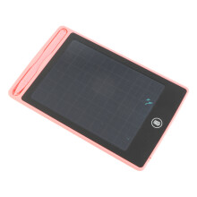 Eco-Friendly 6.5" LCD Drawing Tablet for Kids - Pink Educational Toy