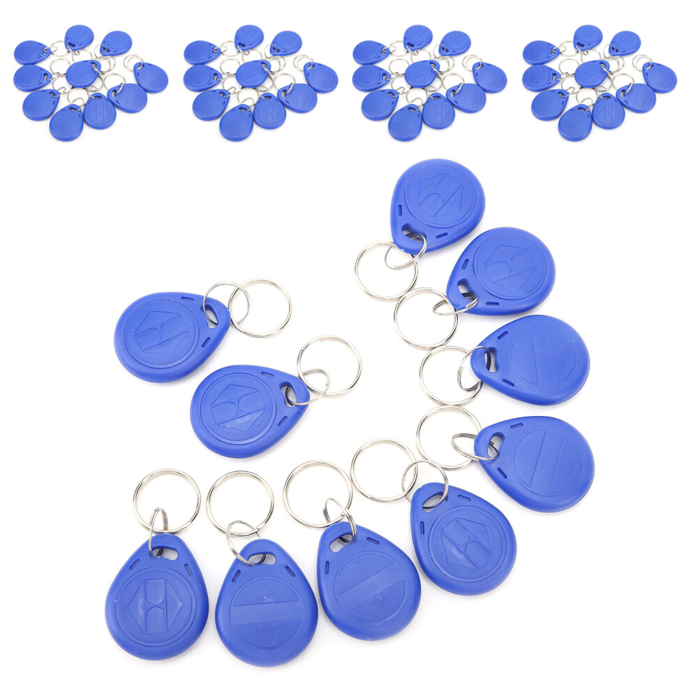 50Pcs 125Khz Rewritable Id Card Key Fob For Access Control, Elevator & Parking 8421377537319