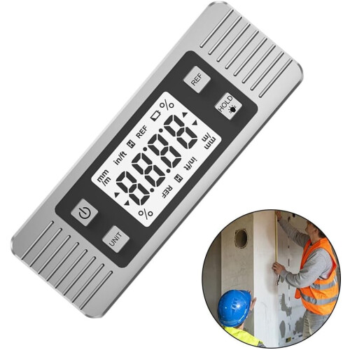 Angle Measuring Device With Data Lock Feature And Magnetic Attachment For Precise Angle Measurement 1