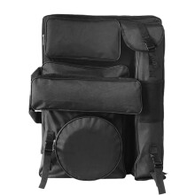 Art Portfolio Bag Large Capacity Drawing Bag For Sketching Thickened Black Backpack Drawing Board Bag For Art Students
