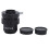 Microscope Adapter Lens With Standard C Interface High Resolution Imaging 0.5X Magnification Compatible With Video Cameras For Enhanced Observation 1