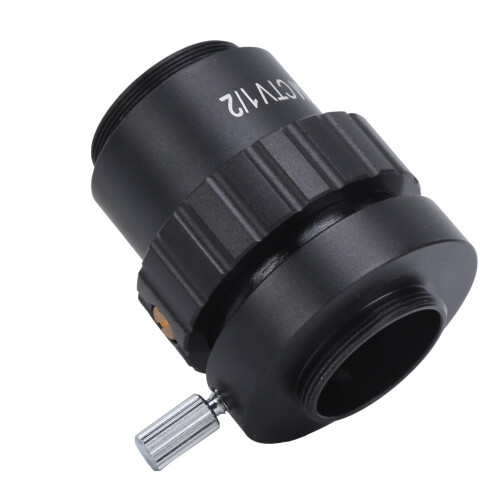 Microscope Adapter Lens With Standard C Interface High Resolution Imaging 0.5X Magnification Compatible With Video Cameras For Enhanced Observation 2