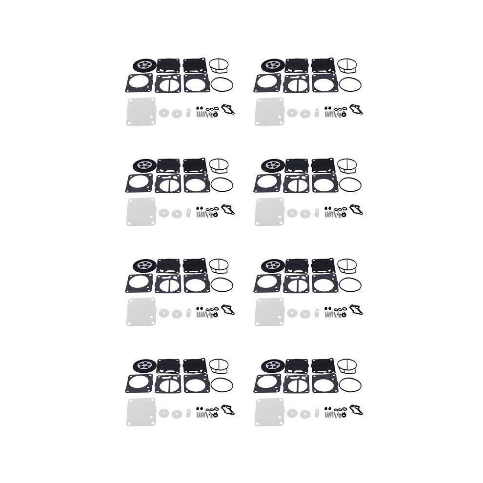 8X For Jet Ski Pwc Mikuni Sbn Super Bn Carb Carburetor Rebuild Repair Kit 38 40I 44 46 Black 6032264054325