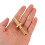 Set Koperen Accessoires Voor Ouderenstok Met Antislip Tips 4