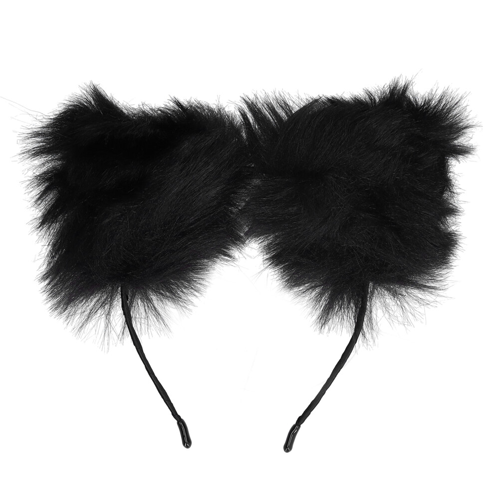 Stylish Animal Ears Headband, Handmade for Party Hair Decorating with Realistic Feel and Visual Effects For Halloween Parties For Nightclubs