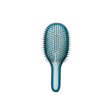 Brosse démêlante pour cheveux mouillés et secs, dotée d'une technologie réduisant la casse, fabriquée à partir de matériaux végétaux pour