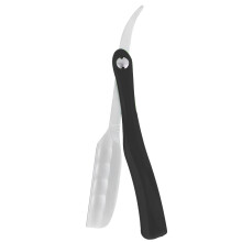 Ergonomisch geformter Rasierer für sanfte Ergebnisse, hochfester Harzrasierer mit rutschfesten Pads, robustes Gehäuse, freie Rotation,
