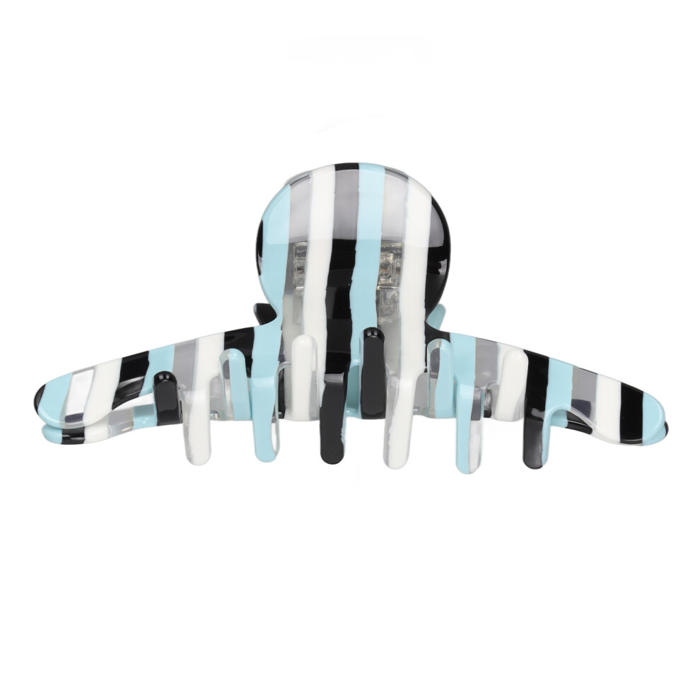 Unique Pattern Hair Claw Clips, Retro Modern Style with Interlocking Teeth for Women Girls, Chic Fashionable Acrylic Medium Size Accessory