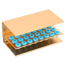 Antislip rubberen hoes, compacte, draagbare opberghouder voor frezen met deksel, geschikt voor frezen met lage snelheid, gemaakt van aluminium, met