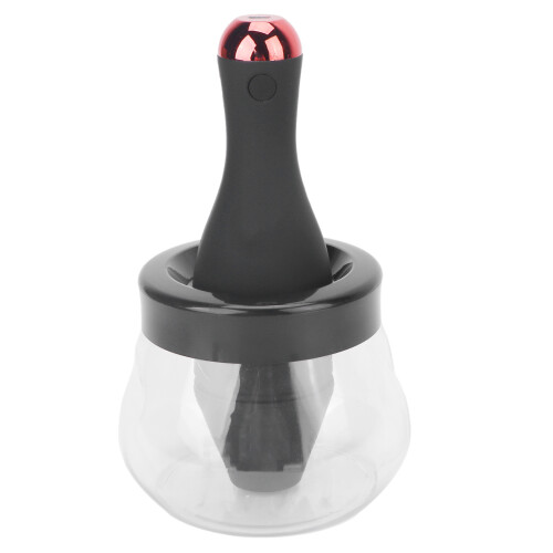 Deep and Efficient Clean Makeup Brush Cleaner, Suitable for 5 to 17mm Brushes, Automatic Cleaning Process for Quick Drying, Waterproof and Portable 2
