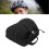 Adjustable Canvas Helmet Bag Hard Hat Storage Scratch Resistant Black 12