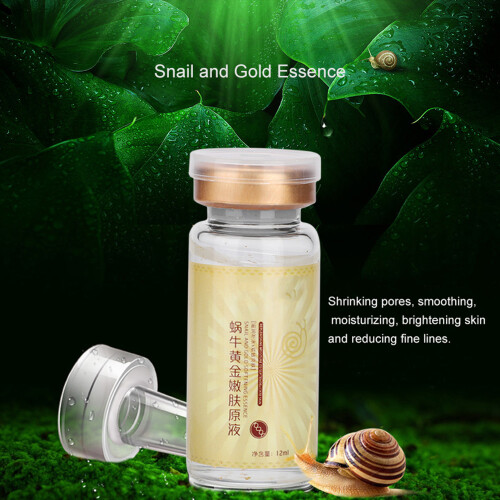 Elegant Gold Essence Serum, Αντιρυτιδική Θεραπεία για Βελτιωμένη Ελαστικότητα Δέρματος, 1