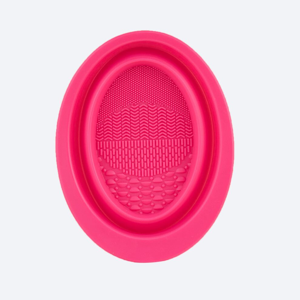 Makeup Cleaner Pad, Professional Silicone Mat for Gentle & Thorough Brush Cleansing, Compact & Durable for Easy Travel For Halloween Parties