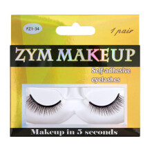 Volume Dramatic Wispy Cute Fantastic Lashes, natuurlijke wimpers met zelfklevende achterkant voor snelle applicatie, comfortabel om de hele dag te